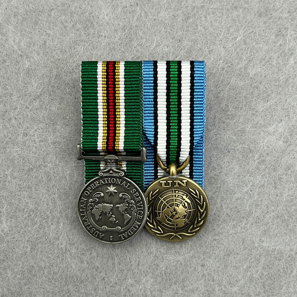 AOSM-AFRICA / UNMISS Medal Duo - Image 4