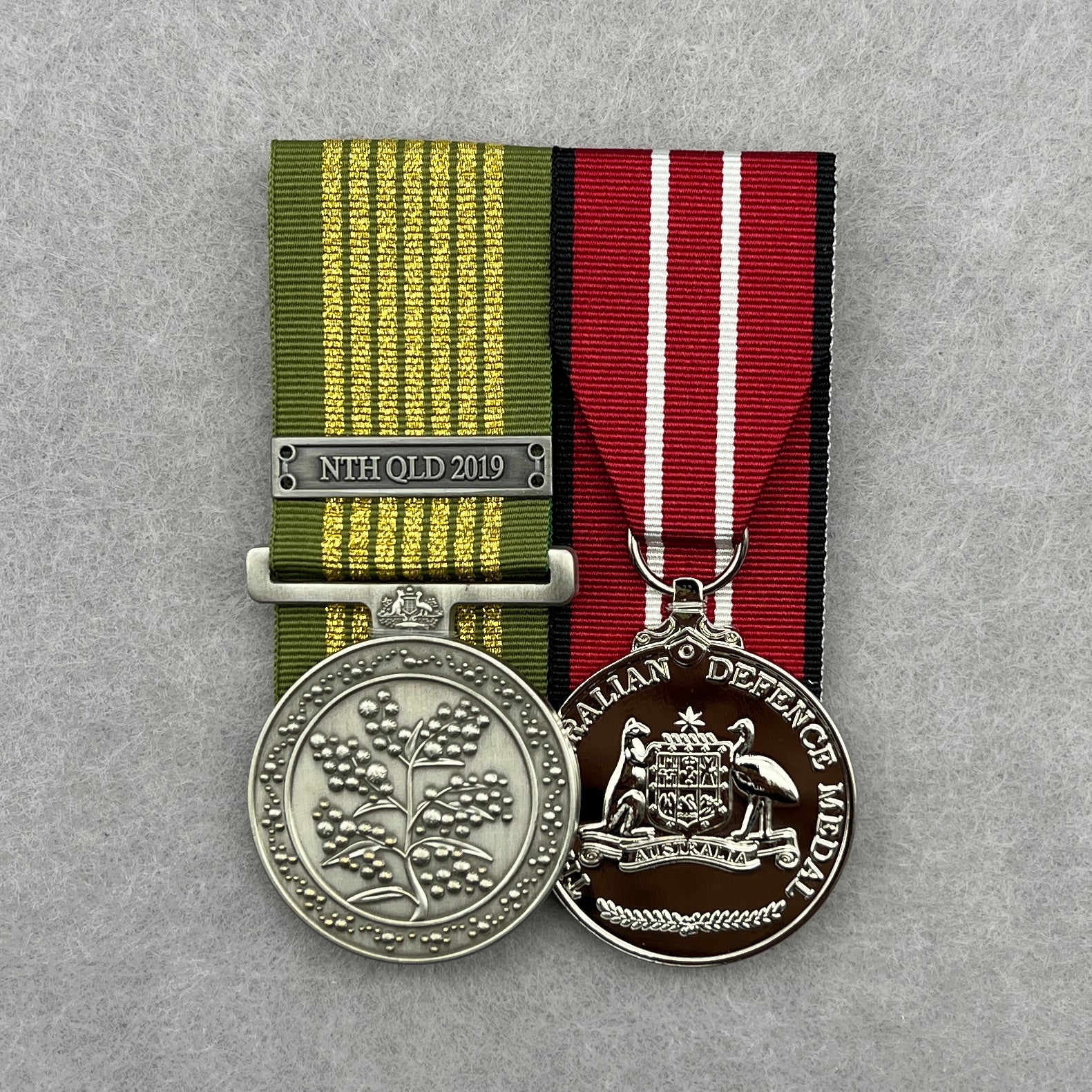 National Emergency Medal / Australian Defence Medal Duo - Image 2