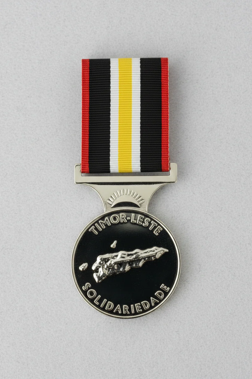 PRE-ORDER | TLSM SET | Timor Leste Solidarity Medal Presentation Set - Original Quality - Image 3