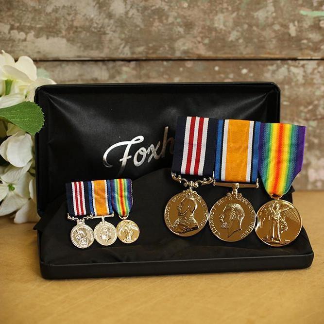 WW1 Duo with Military Medal - Image 4