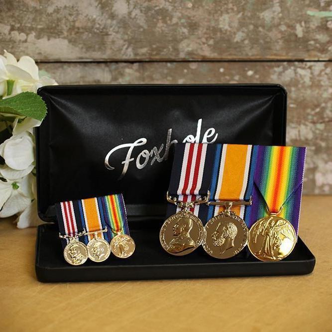 WW1 Duo with Military Medal - Image 7