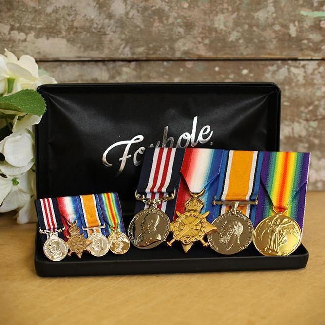 WW1 Trio with Military Medal - Image 4