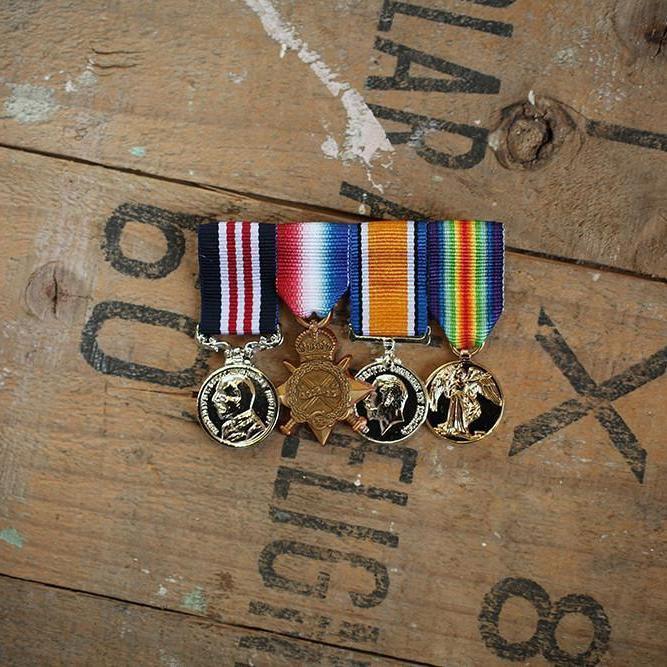 WW1 Trio with Military Medal - Image 5