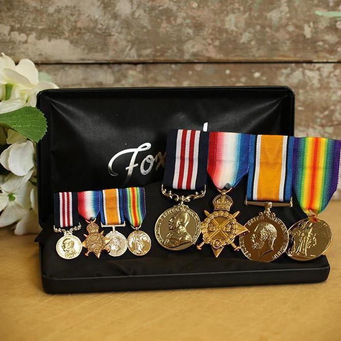 WW1 Trio with Military Medal - Image 7