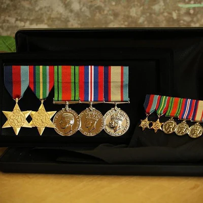 WW2 Pacific / Defence Service Group - Image 3