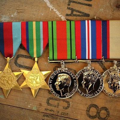 WW2 Pacific / Defence Service Group - Image 4